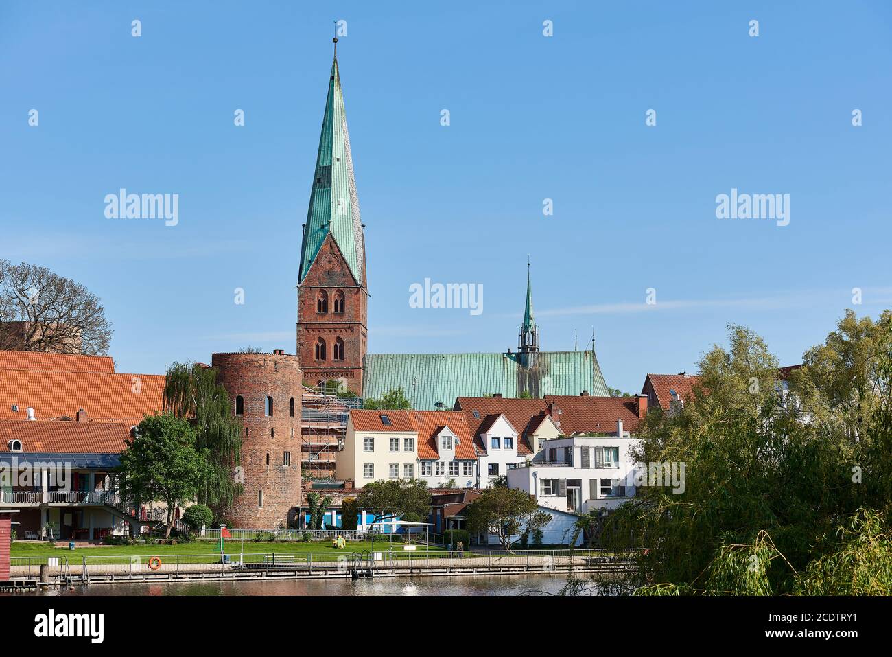 Church St. Aegidien, Lübeck, Germany Stock Photo