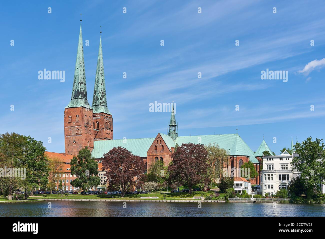 Lübeck Cathedral, Germany Stock Photo