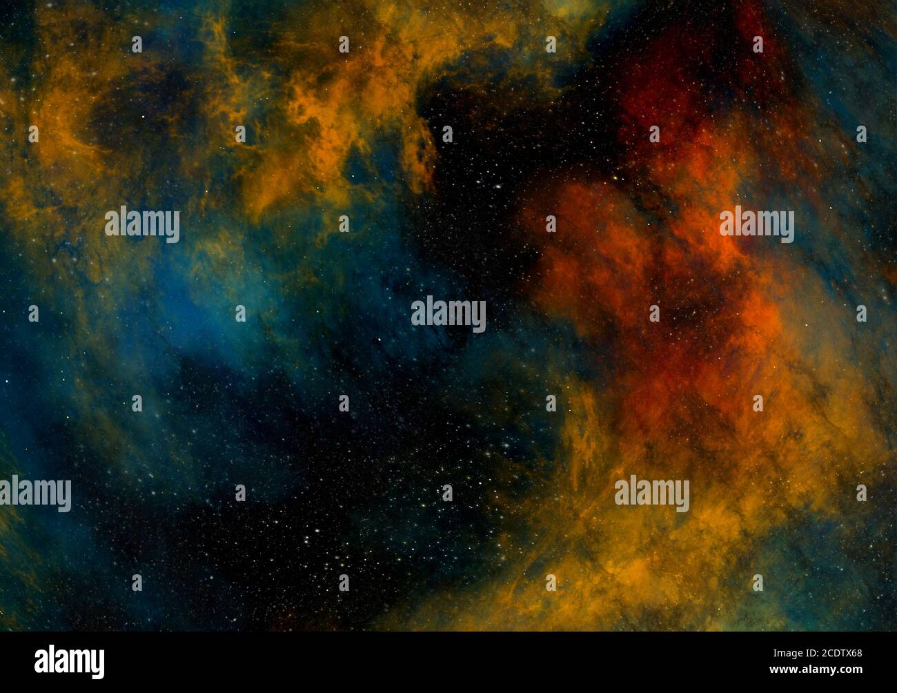 Nebula and Star Fields in Deep Space Stock Photo - Alamy