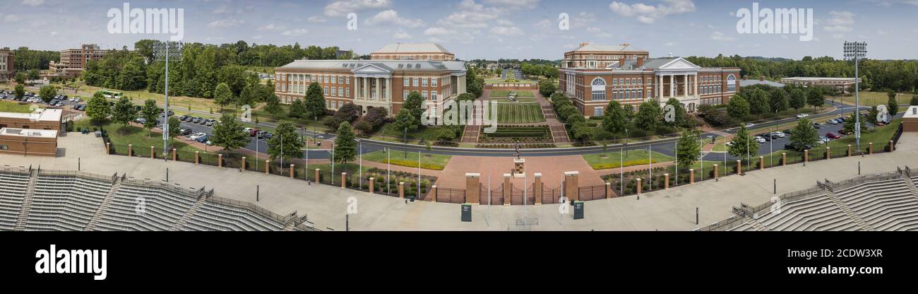 University Of North Carolina At Charlotte Stock Photo