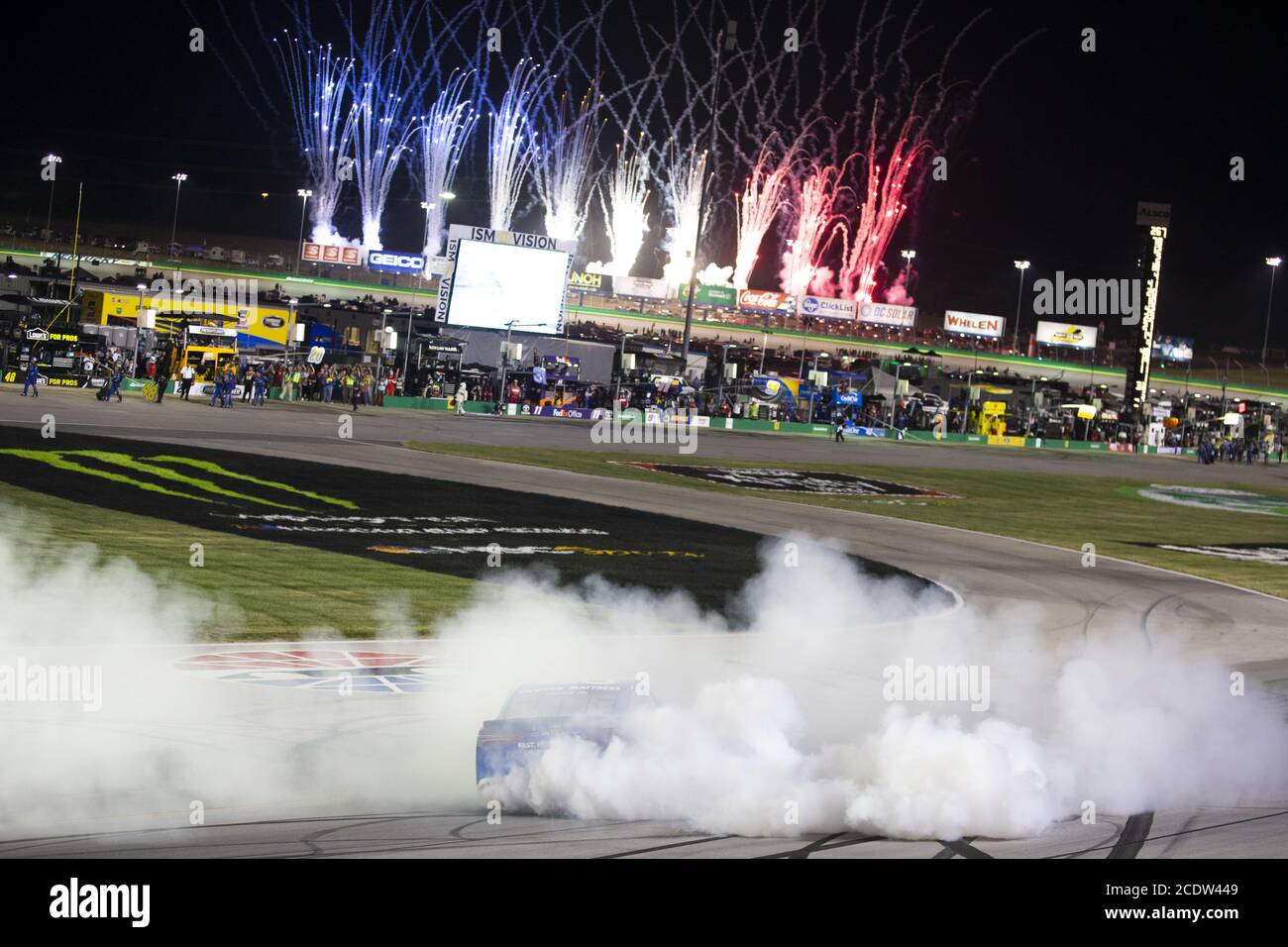 NASCAR July 14 Quaker State 400 Stock Photo Alamy