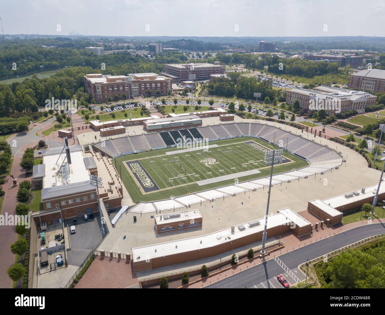 University Of North Carolina At Charlotte Stock Photo
