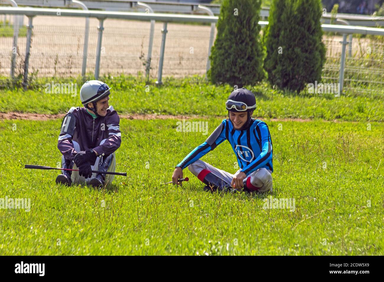 Jockeys Before The Racing Stock Photo Alamy jockeys-before-the-racing-stock-photo-alamy