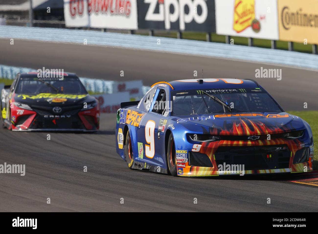 NASCAR August 05 Go Bowling at The Glen Stock Photo Alamy