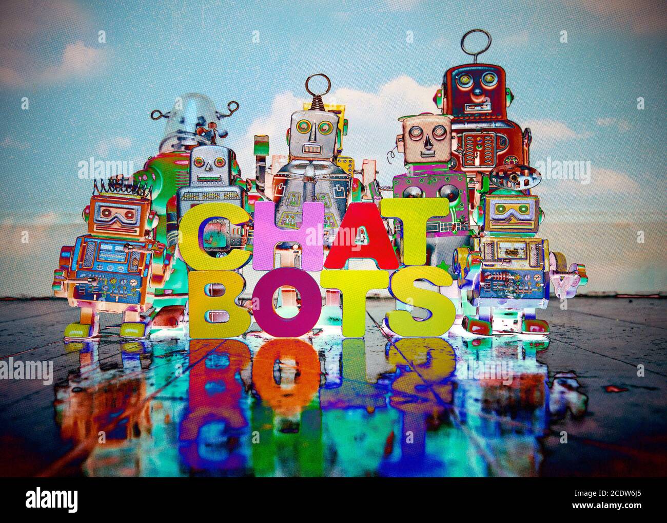 Robot design collection hi-res stock photography and images - Alamy