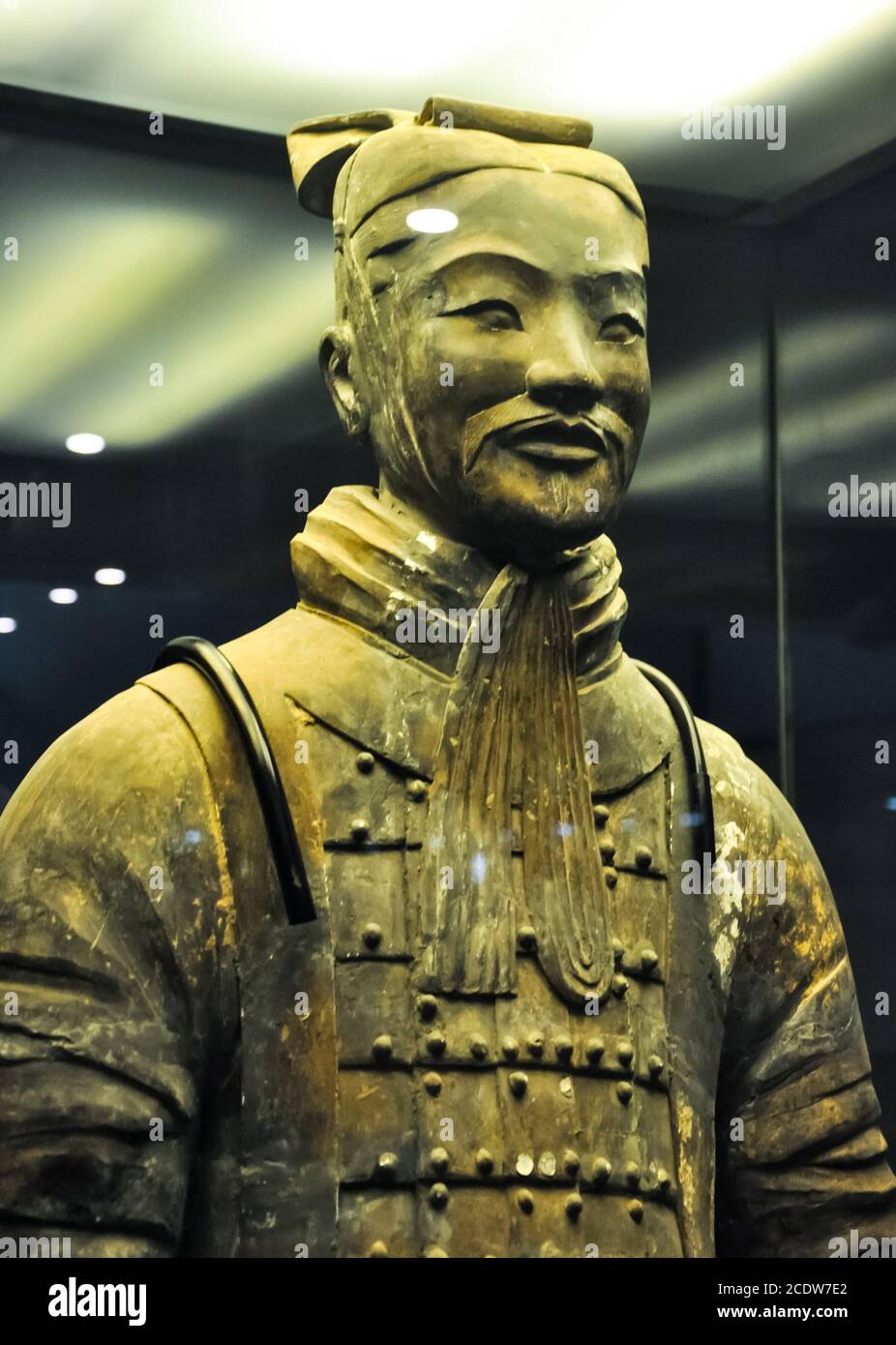 The rookie of the terracotta army. Terracotta Army Stock Photo