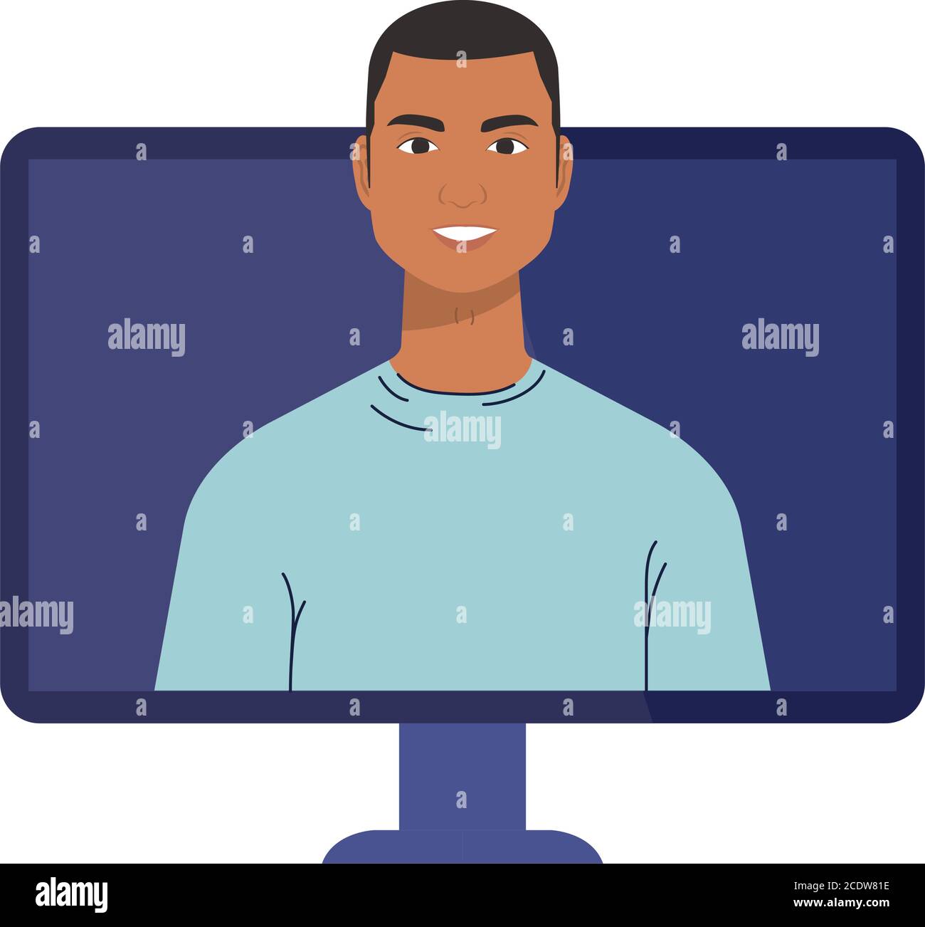 man cartoon in computer vector design Stock Vector Image & Art - Alamy man cartoon in computer vector design Stock Vector Image & Art - Alamy