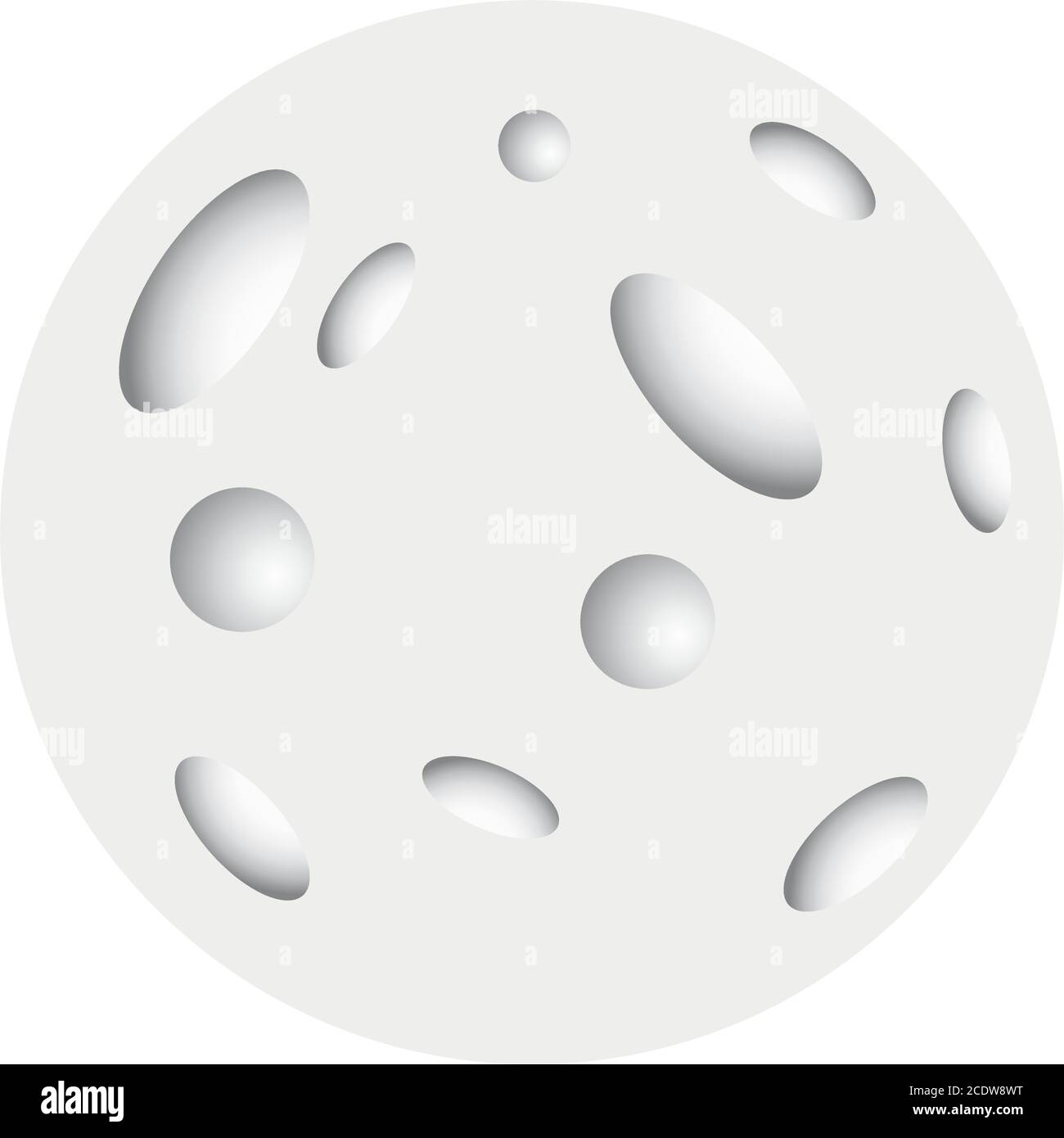 Isolated moon icon vector design Stock Vector Image & Art - Alamy