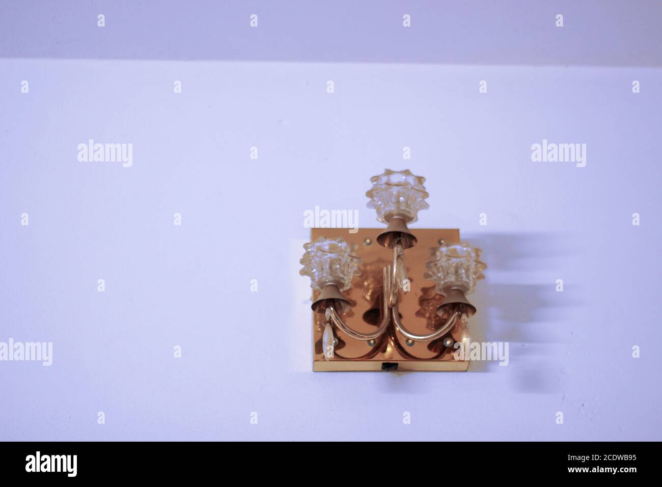 The beautiful and designing wall decor lamp Stock Photo - Alamy