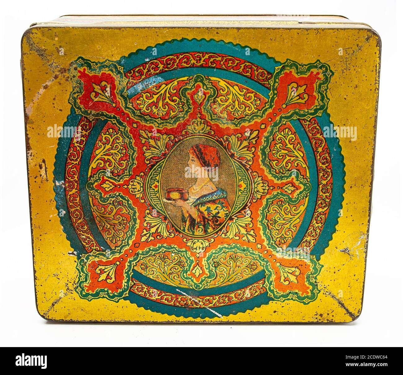 Vintage tea box Stock Photo Alamy