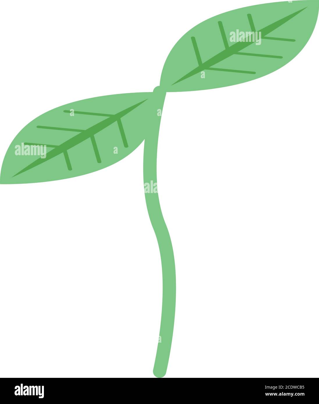 Fertilizer green plant icon, isometric style Stock Vector