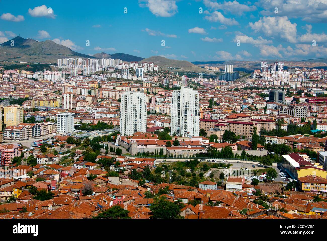 cityscape of turkish capital ankara Stock Photo