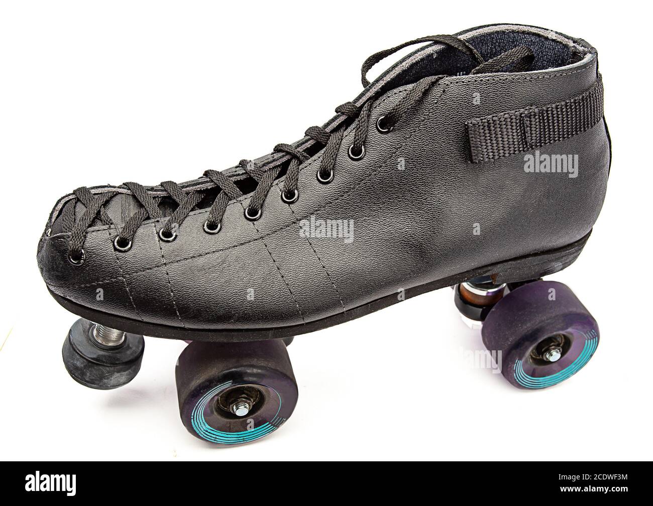 Black roller skate Stock Photo Alamy