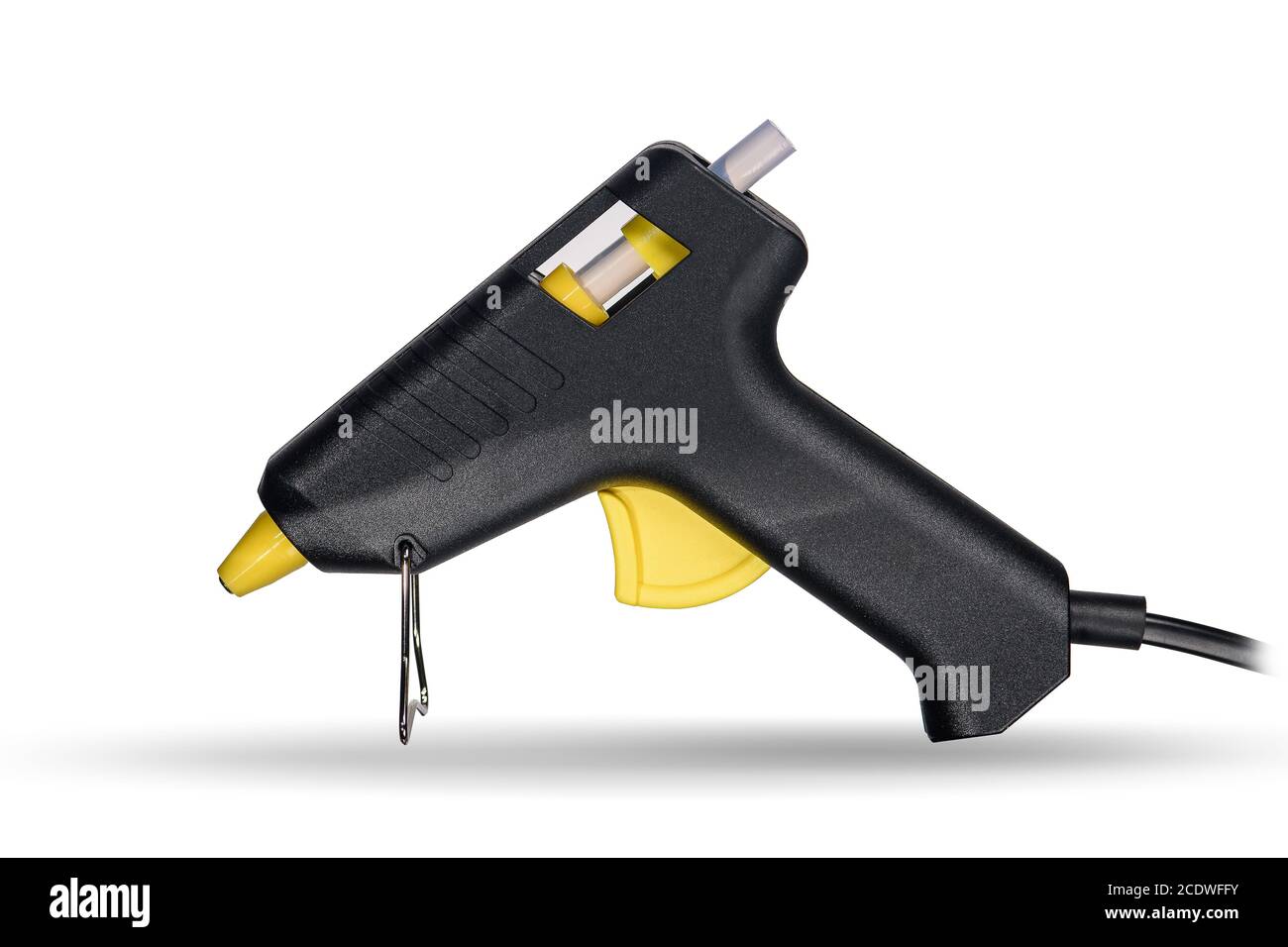 Electric glue gun isolated Stock Photo Alamy
