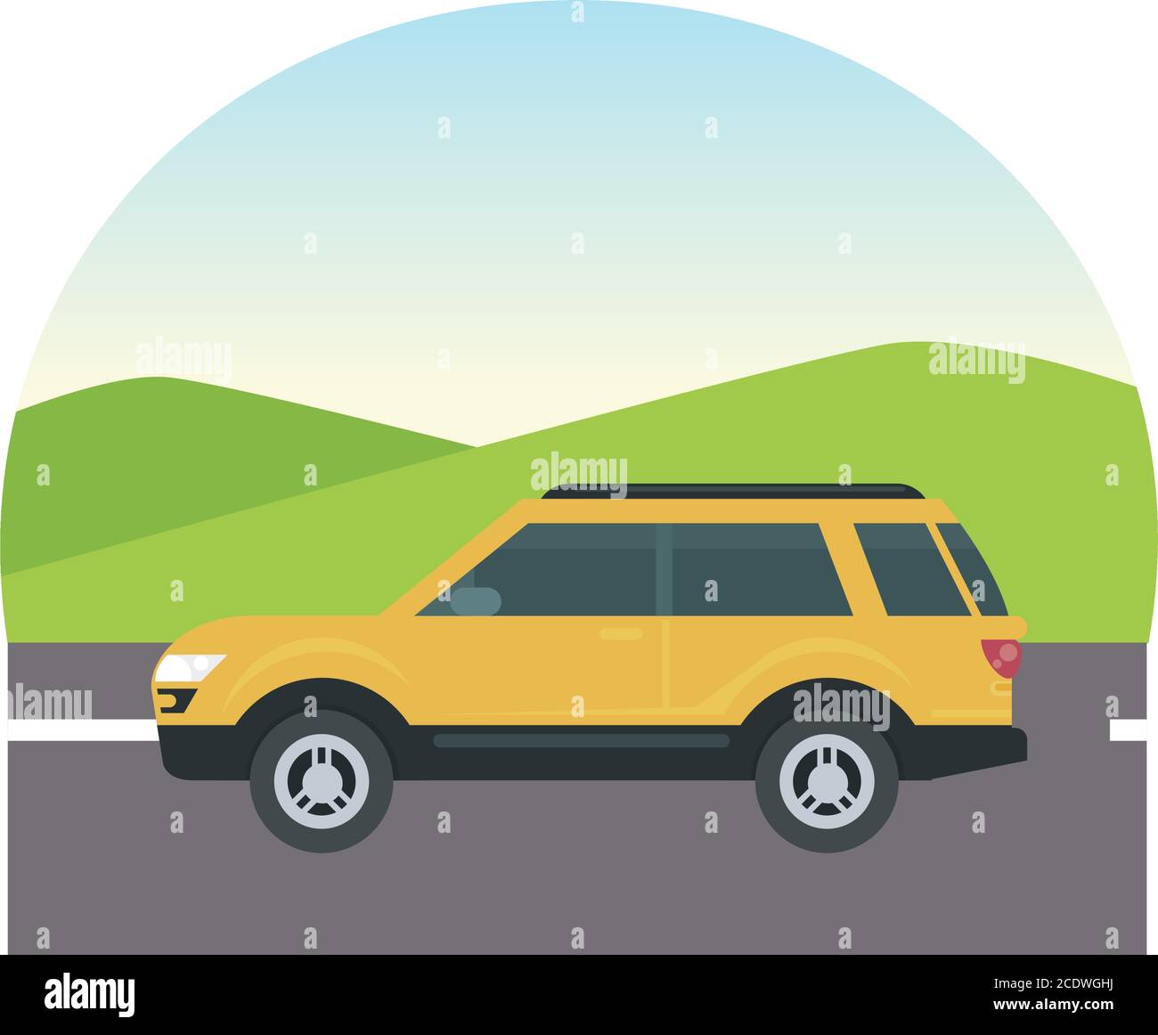 yellow car at street design, Vehicle automobile auto and transportation ...