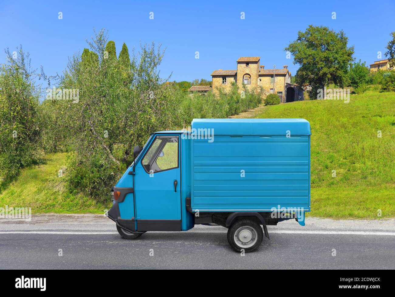 Beautiful typical Italian pickup truck Stock Photo Alamy