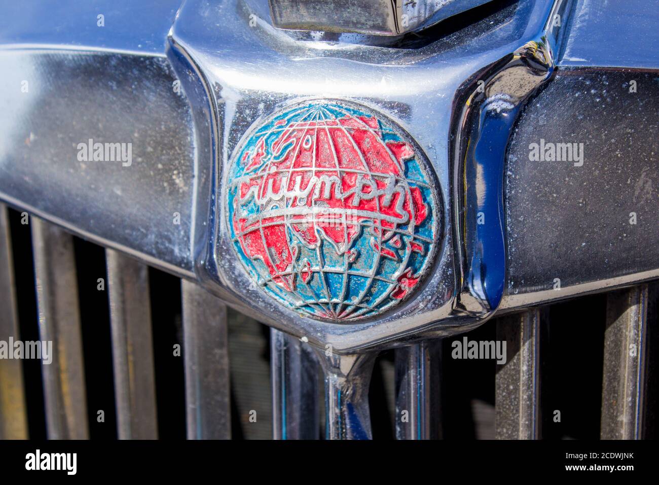 Front grill badge classic car hires stock photography and images Alamy