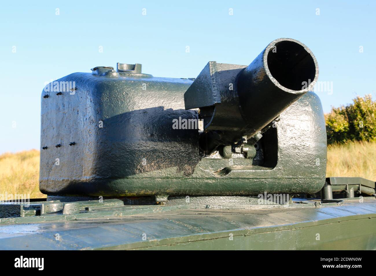 Tank Juno Beach Stock Photo Alamy