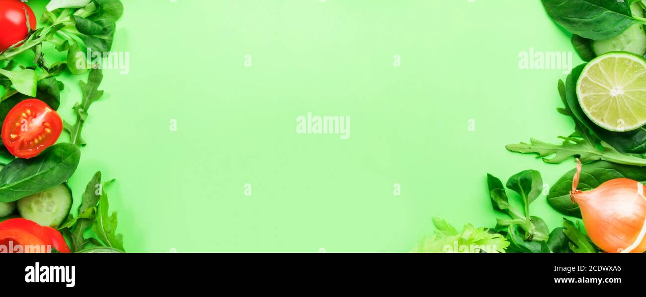 Healthy food background for powerpoint