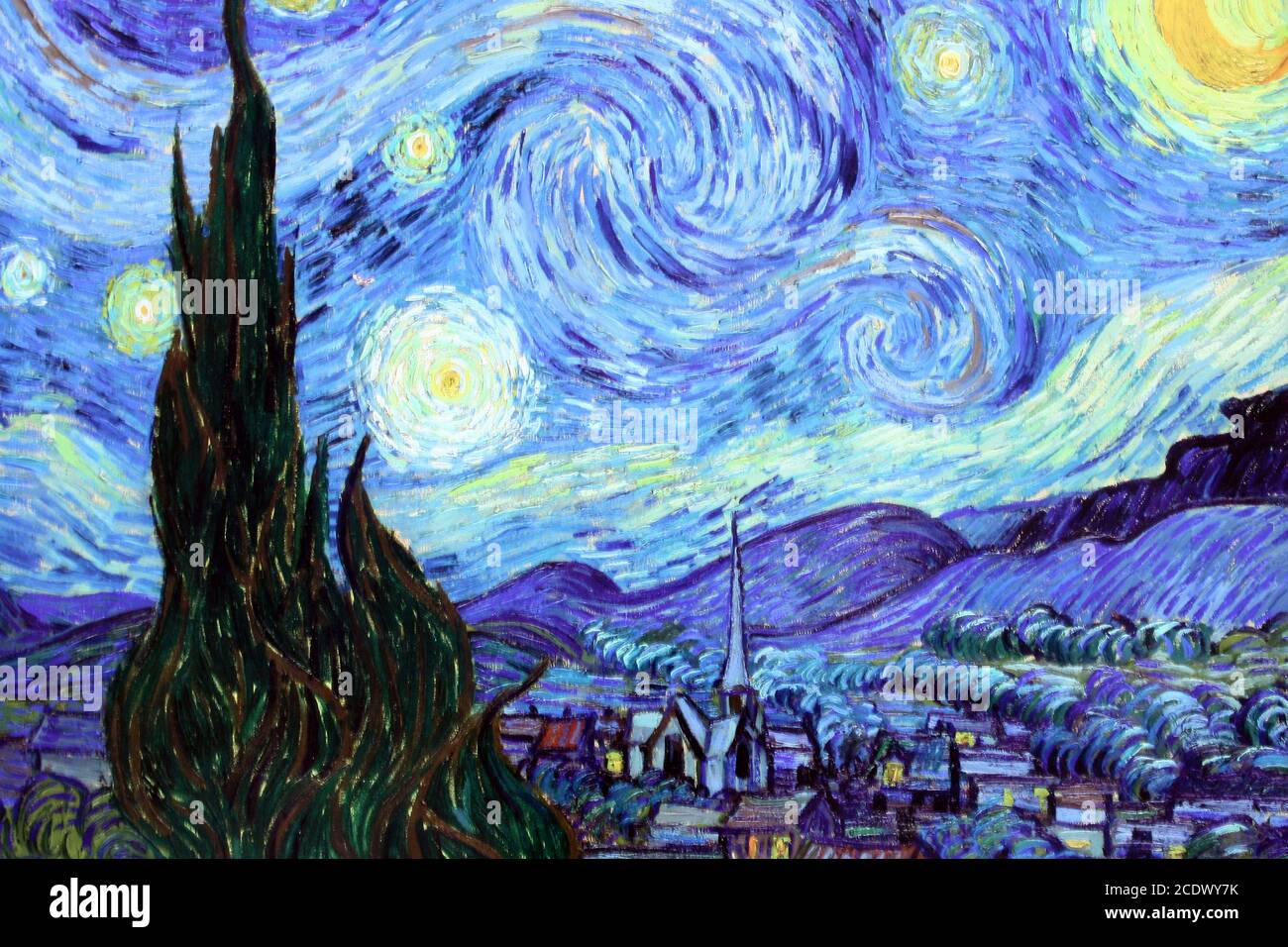 Van Gogh Starry Night Stock Photo