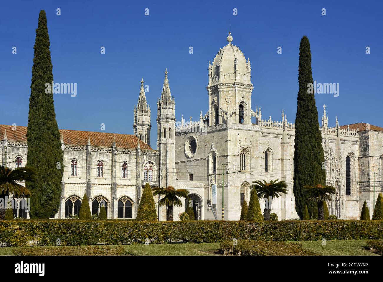 Lisbon - jeronimos Monastery Stock Photo