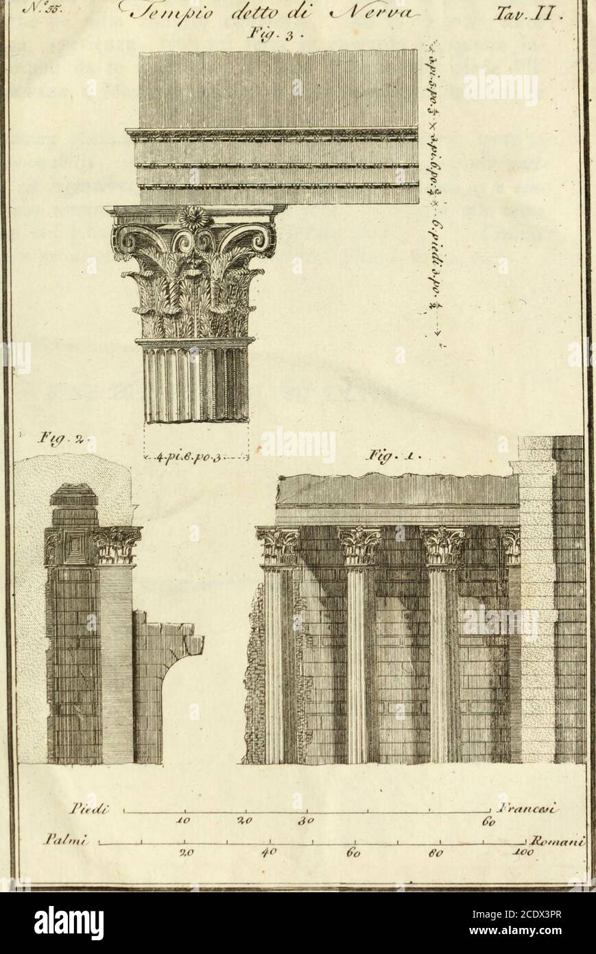 . Roma descritta ed illustrata . / ^r: ^&gt;;&gt;i c/KV. yc//tù/; {/etto (/i &lt;^ P^ert/u TiLt^.I!. 14SConclusione. ?* Ed eccoti di nuovo giunto alla Colonna Trajana, don-de partisii. Mi lusingo che avrai trovato chiaro il mio meto-do , e che ne sarai rimasto convinto, com io lo sono statoper lunga esperienza. Non mi resta in riguardo di queste in-signi reliquie da te visitate , che darti lavviso che diede Pli-nio il giovane a Massimo spedito in Grecia a raccomodarvi lecose . Reverere gloriam veterem, et hanc ifsam senectutem , quae inhomìne venerabilis, in urhihus sacra est. Sit afud te ho Stock Photo