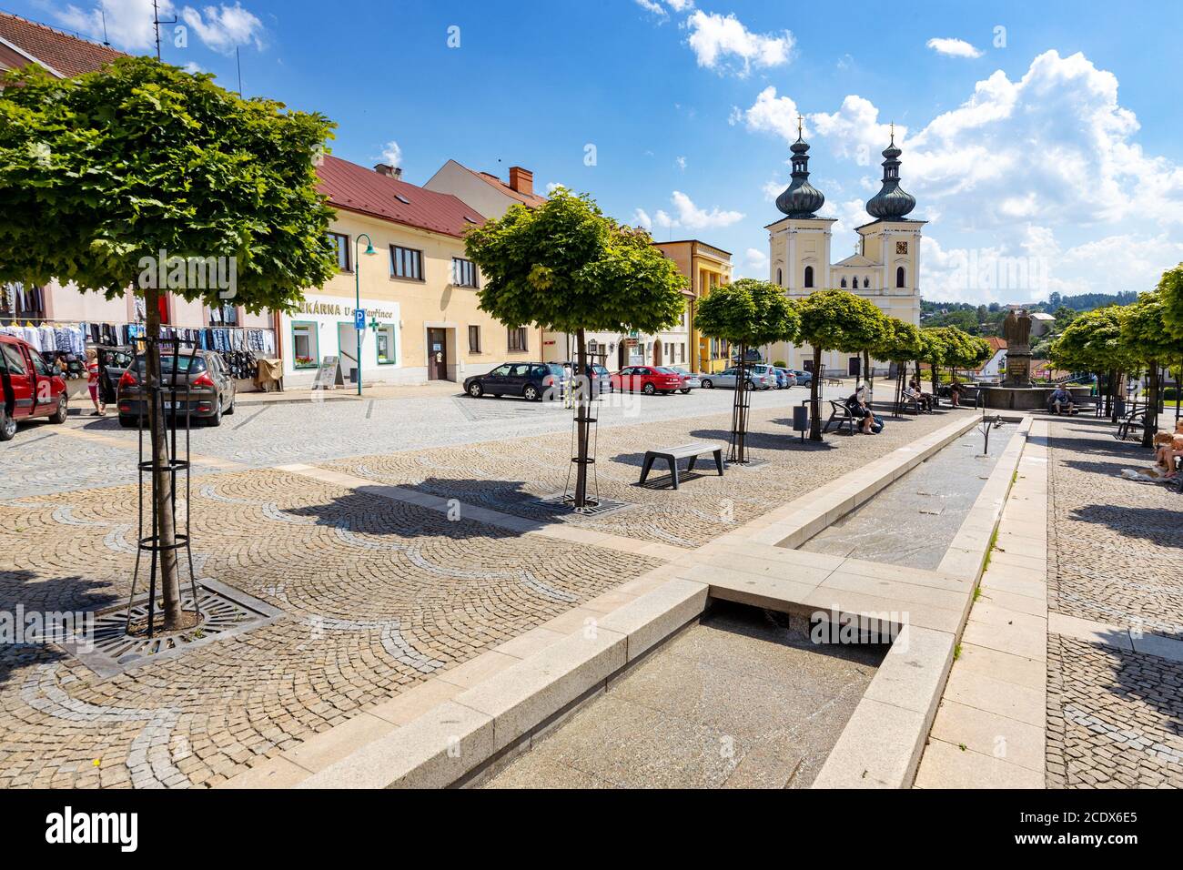 Kostel sv. Vavřince, Masarykovo náměstí, Bystřice nad Pernštejnem ...