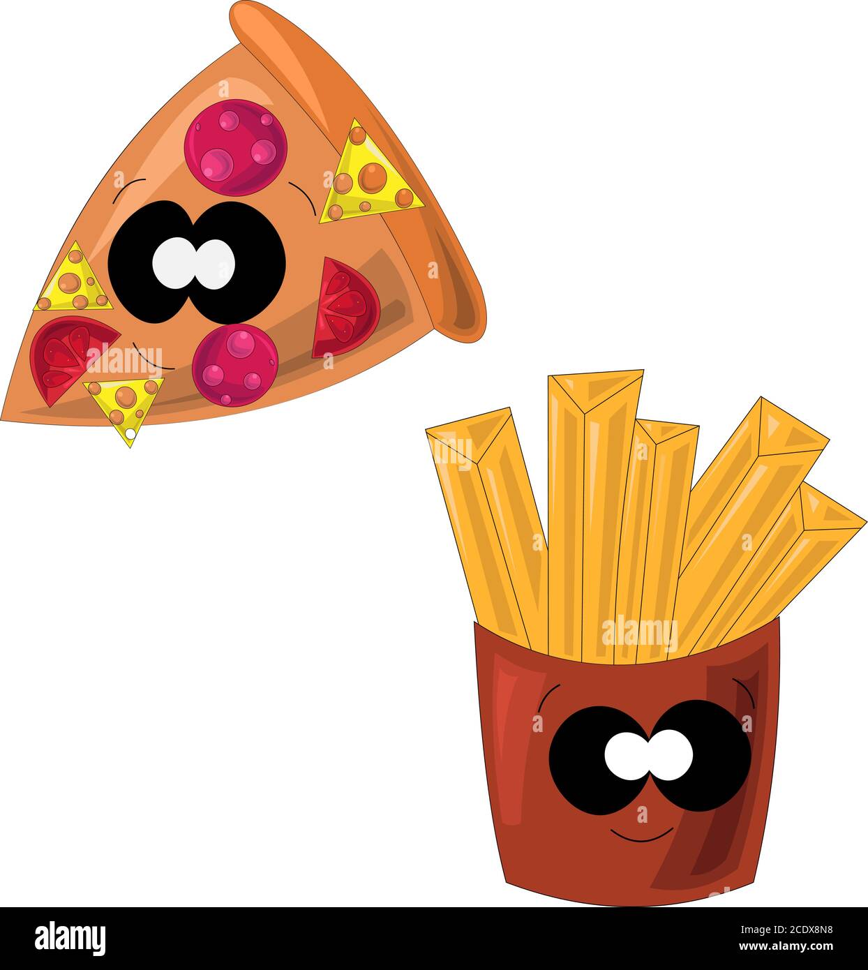 Pizza fries Cut Out Stock Images & Pictures Alamy