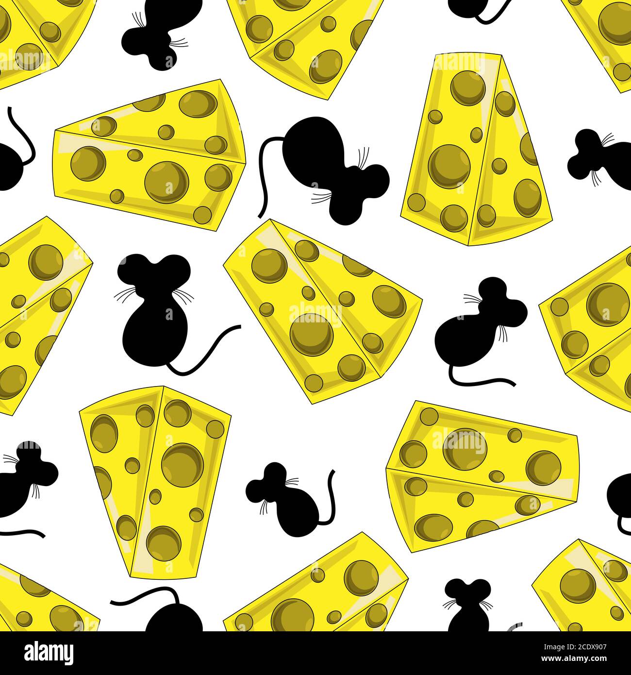 Cheese seamless background Stock Vector Images - Alamy