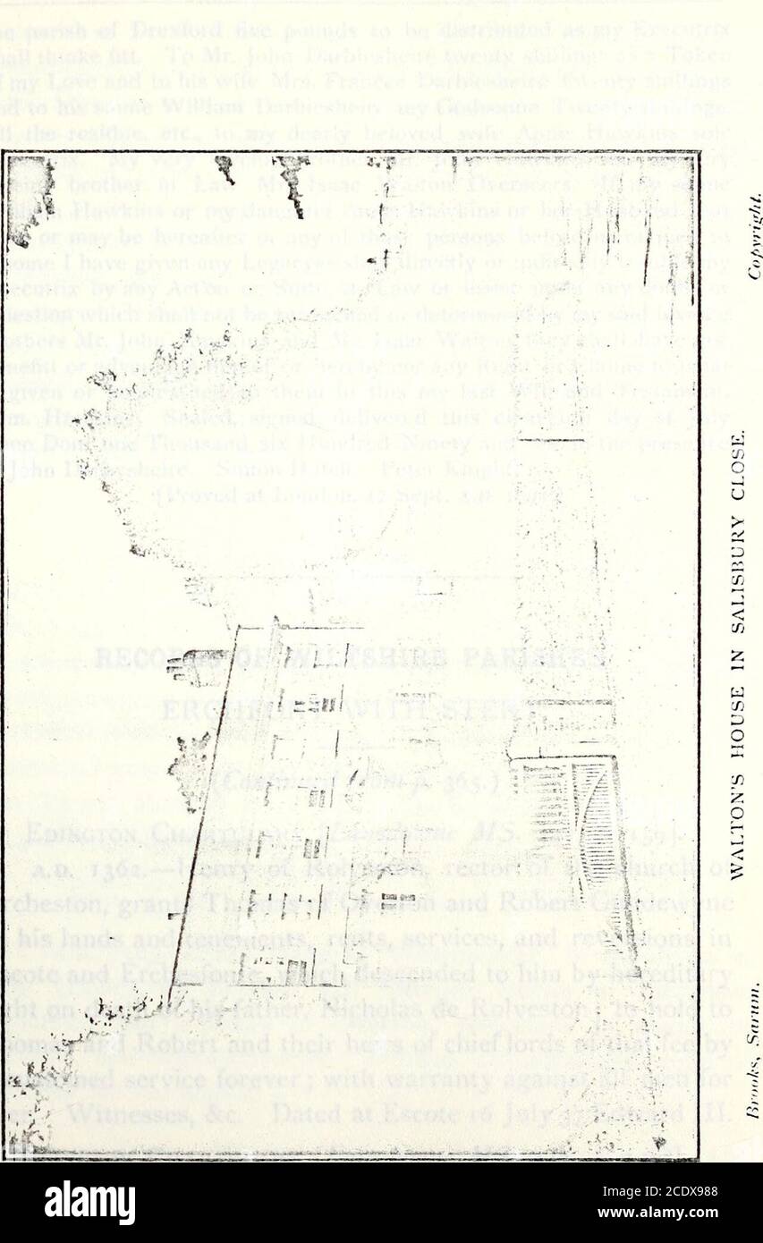 . Wiltshire notes and queries . the copyright of Paradise Lost from