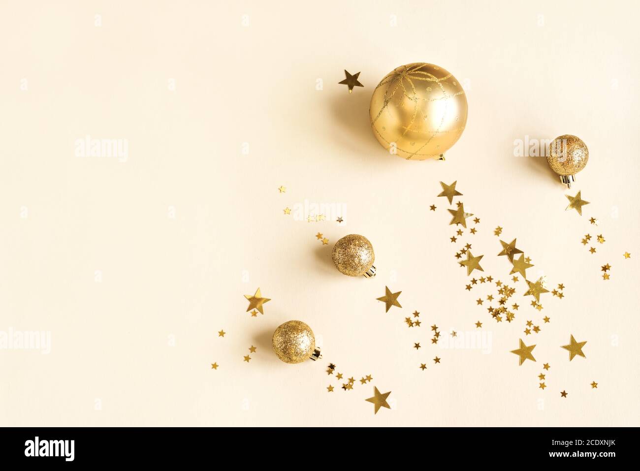 Gold stars on white background, vector illustration with copy space.  Celebration or Christmas background Stock Vector Image & Art - Alamy