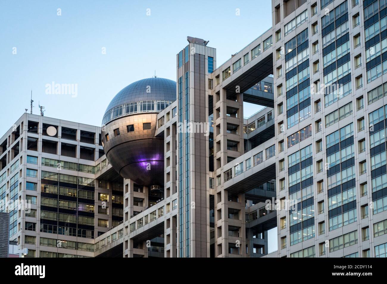 Odaiba, Tokyo, Japan - Fuji Television Headquarters building Odaiba, Tokyo, Japan - Fuji Television Headquarters building