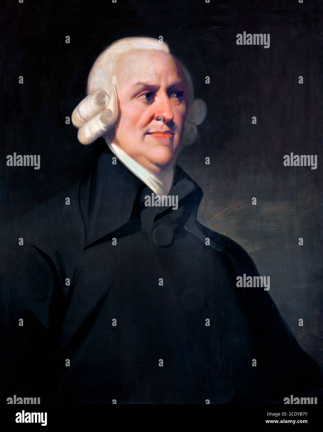 Economist Adam Smith, portrait painting, c.1795, the “Muir Portrait” Stock Photo