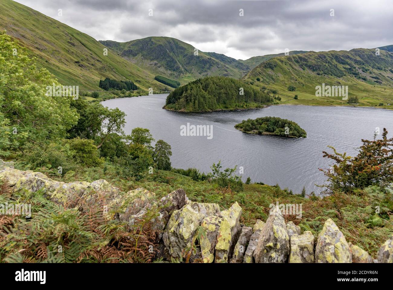 Haweswater reservoir in the lake district Stock Photo Alamy