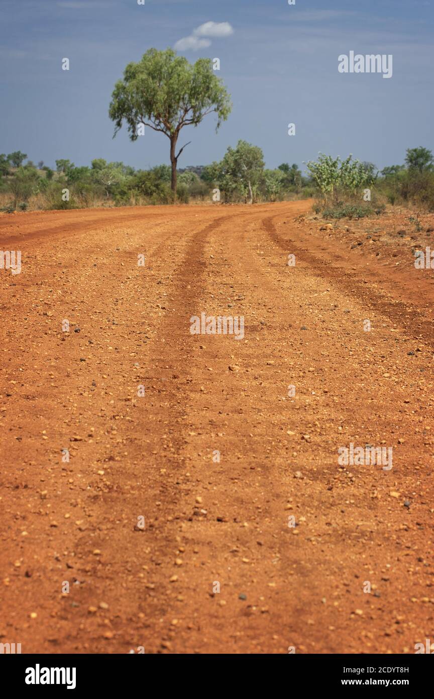 Washboard Track in Western Australia Stock Photo Alamy