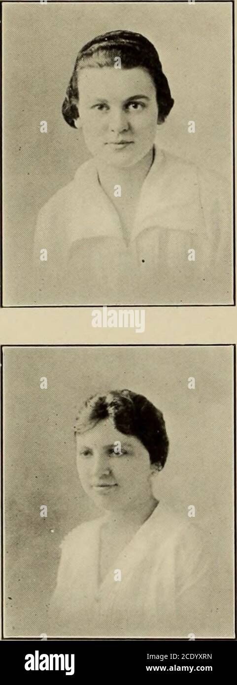 . Class of 1918 . Louise Sheldon Adams Ashland Kentucky Helen Hunt Ames 300 Highland St. West Newton, Mass. Margery Ames Alden11 Newbury St.Brockton, Mass. M. Gertrude Anderson 308 Elysian Ave Pittsburgh, Pa. Stock Photo