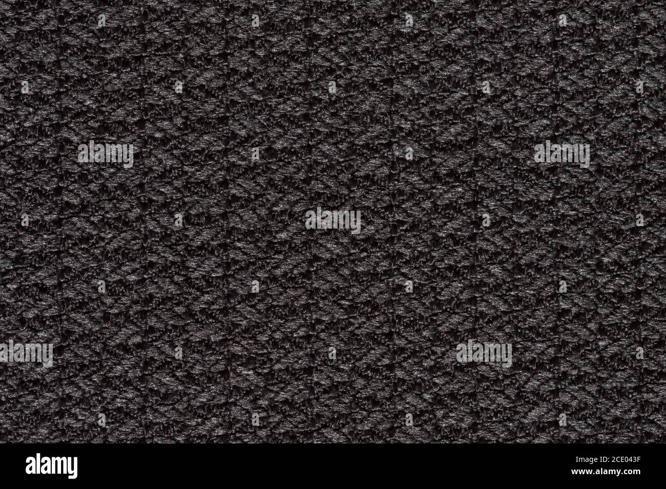 Exciting contrast fabric texture in dark tone. Stock Photo