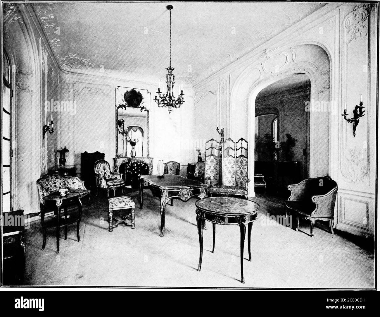 . The room beautiful; a collection of interior illustrations showing ...