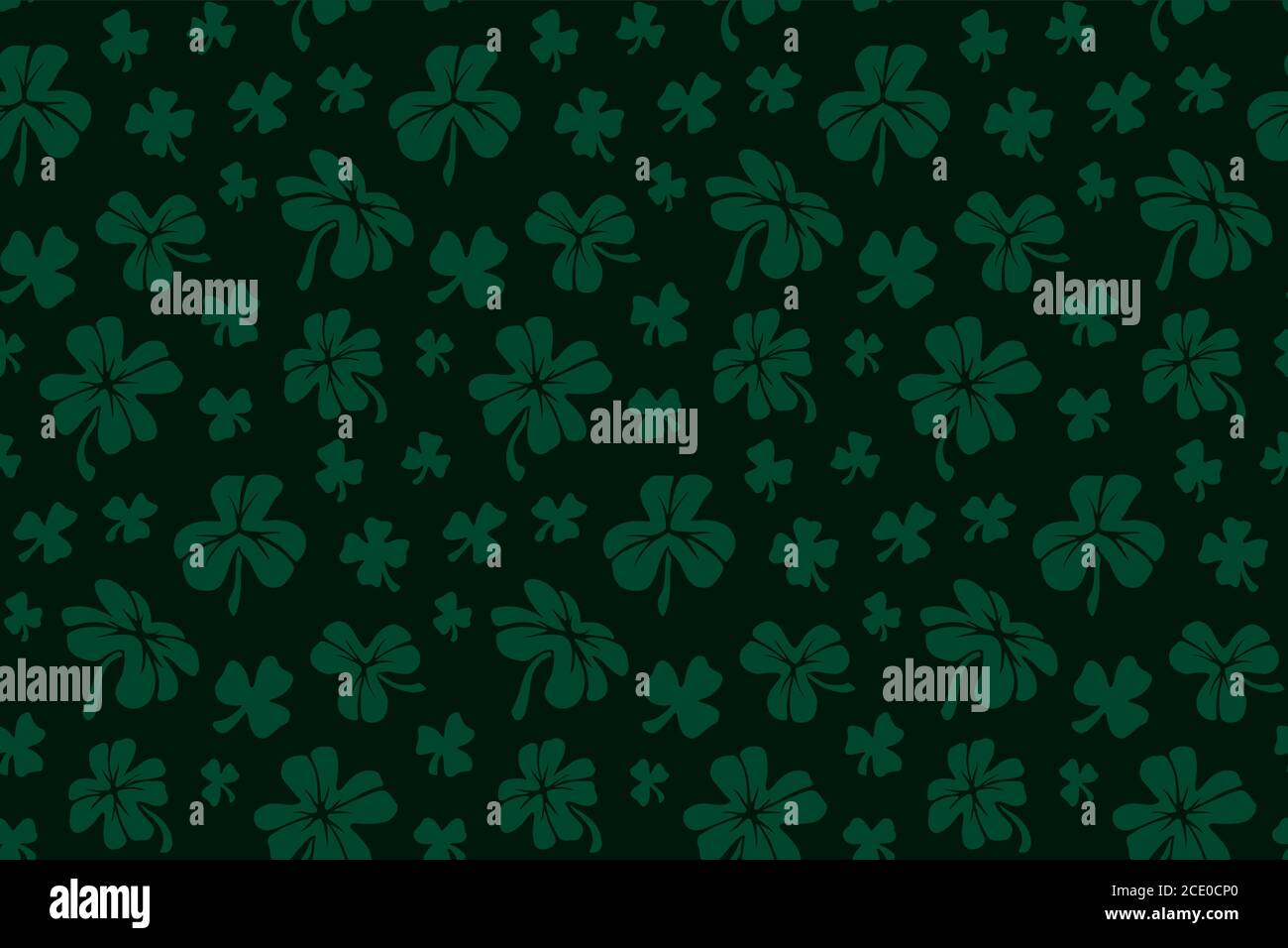Seamless clover background Stock Vector Images - Alamy