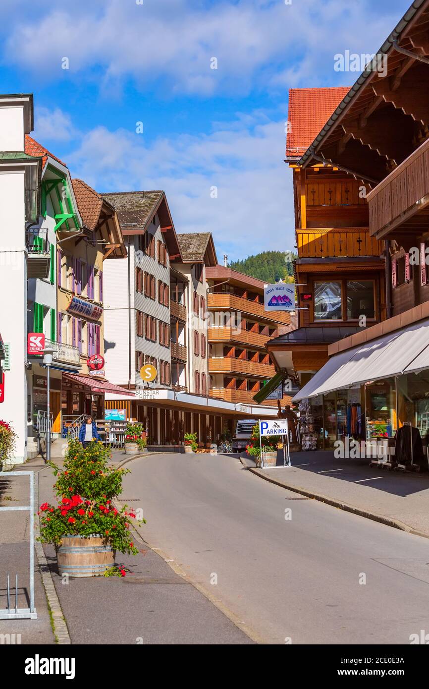 Wengen Switzerland High Resolution Stock Photography and Images - Alamy
