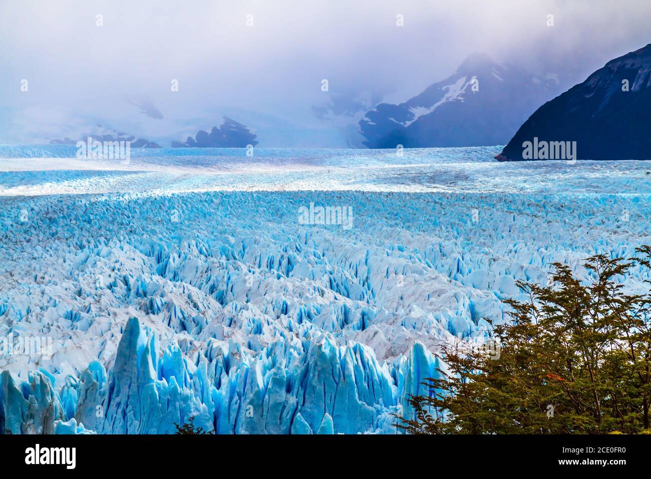 The glacier Perito Moreno Stock Photo