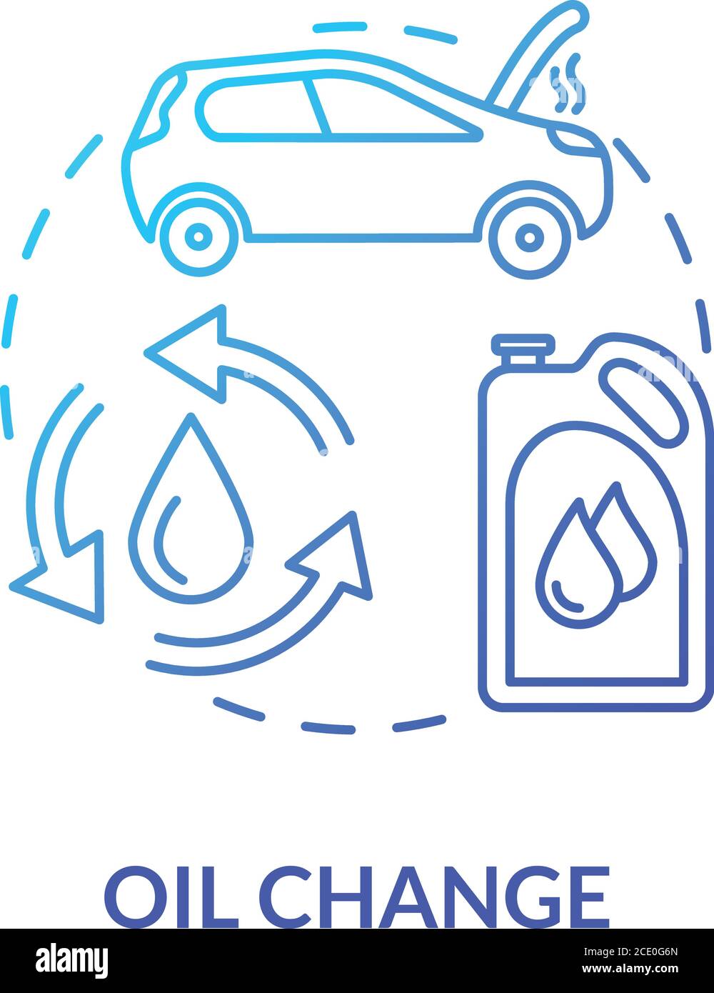 Manufacturer service concept icon Stock Vector