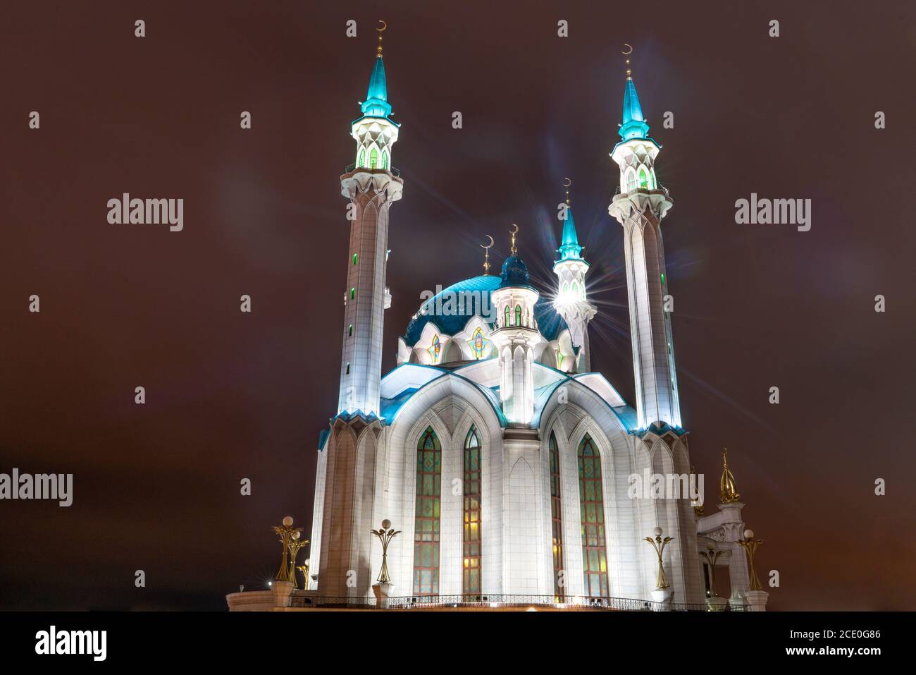 Kazan/Russia-05.07.20:The view of kazan kremlin in Tatarstan Stock Photo