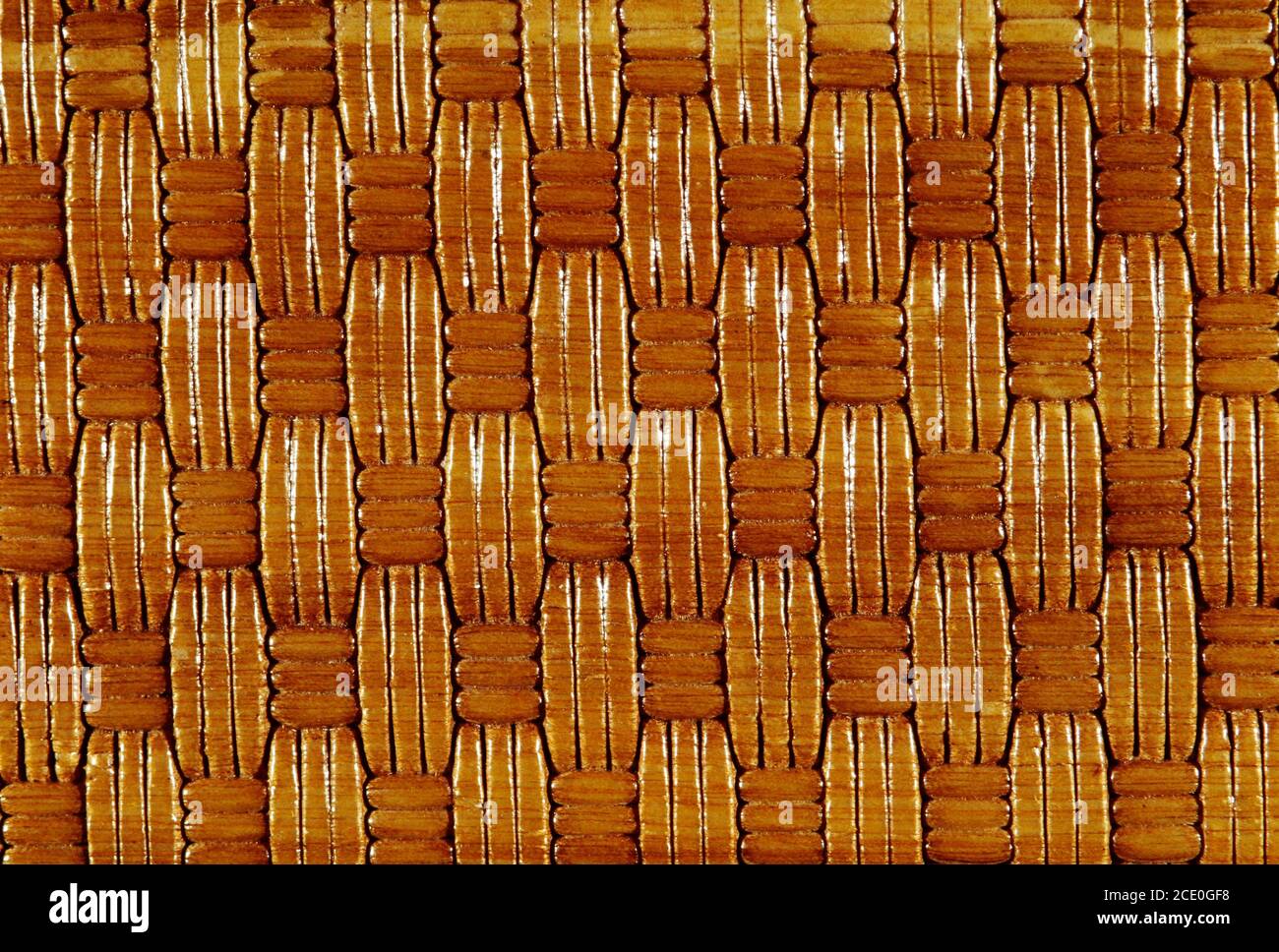 Examples of wood veneers by being coated on chipboard. Examples of wood