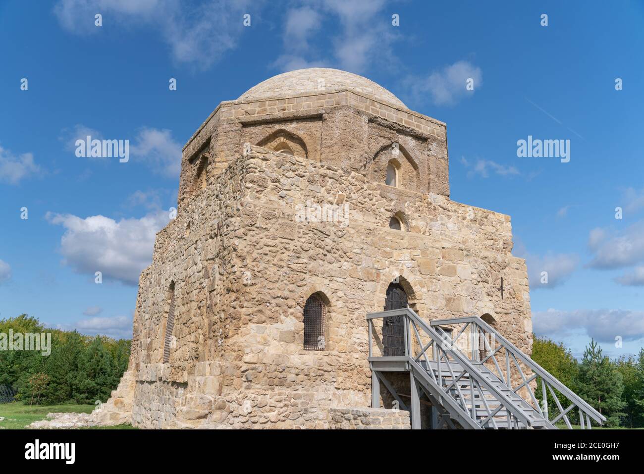 The black chamber in in Bulgarian State Historical and Architectural Museum-Reserve Stock Photo