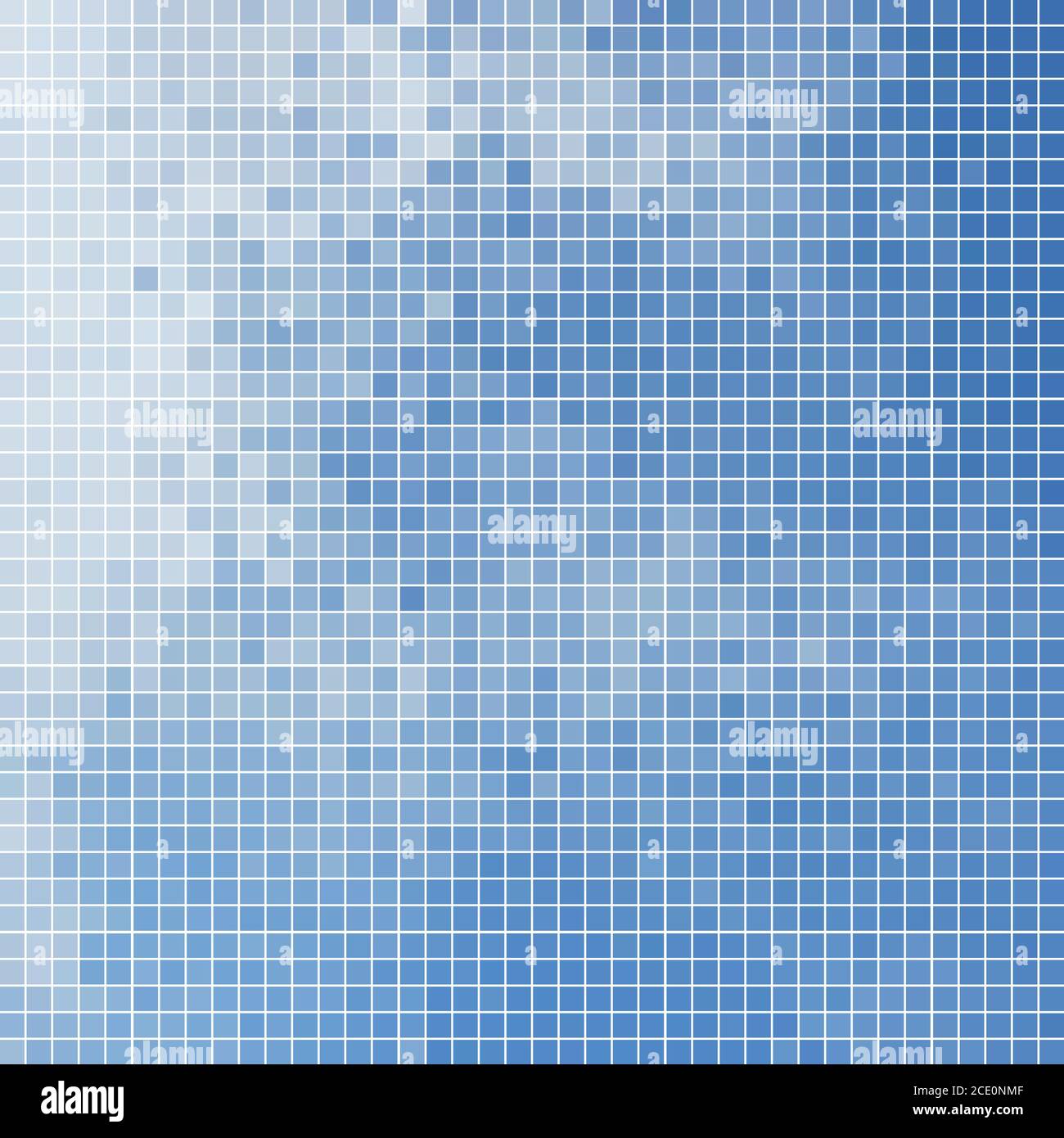 abstract vector square pixel mosaic background - blue Stock Vector ...