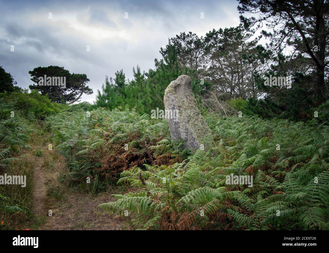 Ancient standing stone hi-res stock photography and images - Alamy