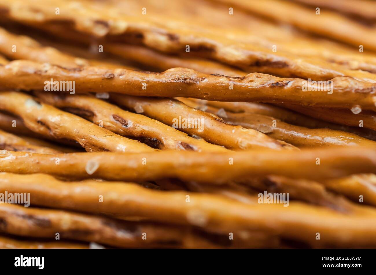 pretzel sticks Stock Photo