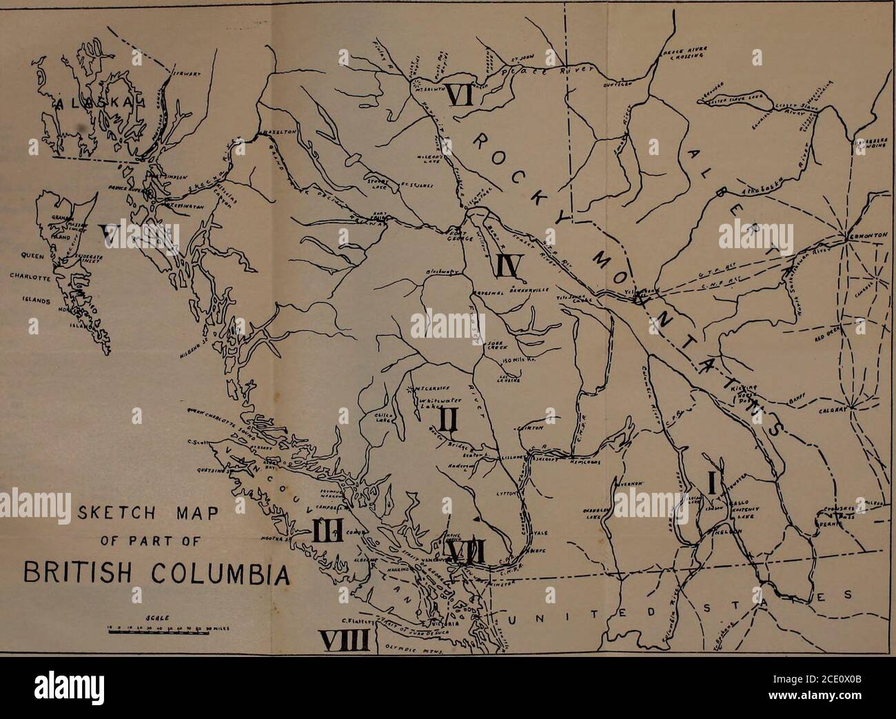 . The call of the West -letters from British Columbia . SKETCH MAP OF PART OF BRITISH COLUMBIA INDEX itia, BOS, Alba L10 Alert iAncoi:. 117. 152,l.vj.Athaba^ka Landing, BaUi 10 Bari] 19, M-.L2f «I ?51,1 . 11.. !.... I on, 266 (aril186 Cham, the, 118, I chik-otin [ndiaiChflootin ! l r.&lt; Chilko Lake, IChin./ Chinese, 256, 257, 258. I 270n, 48, 115, 117 . 315B08, BIO&lt; rnua 121, 124, L87 Coug. 114, 219 6, 176DnnoMM, 90 l»unv B ilw.iv,21, ?A 204, 210, 21 i 204, 909 . 11D. 171 MB 326 INDEX Forest fires, 45,149, 180 Fort Fraser, 156 Fort George, 50, 53, 112, 116, 119, 122, 123, 130, 142, 150, 1 Stock Photo