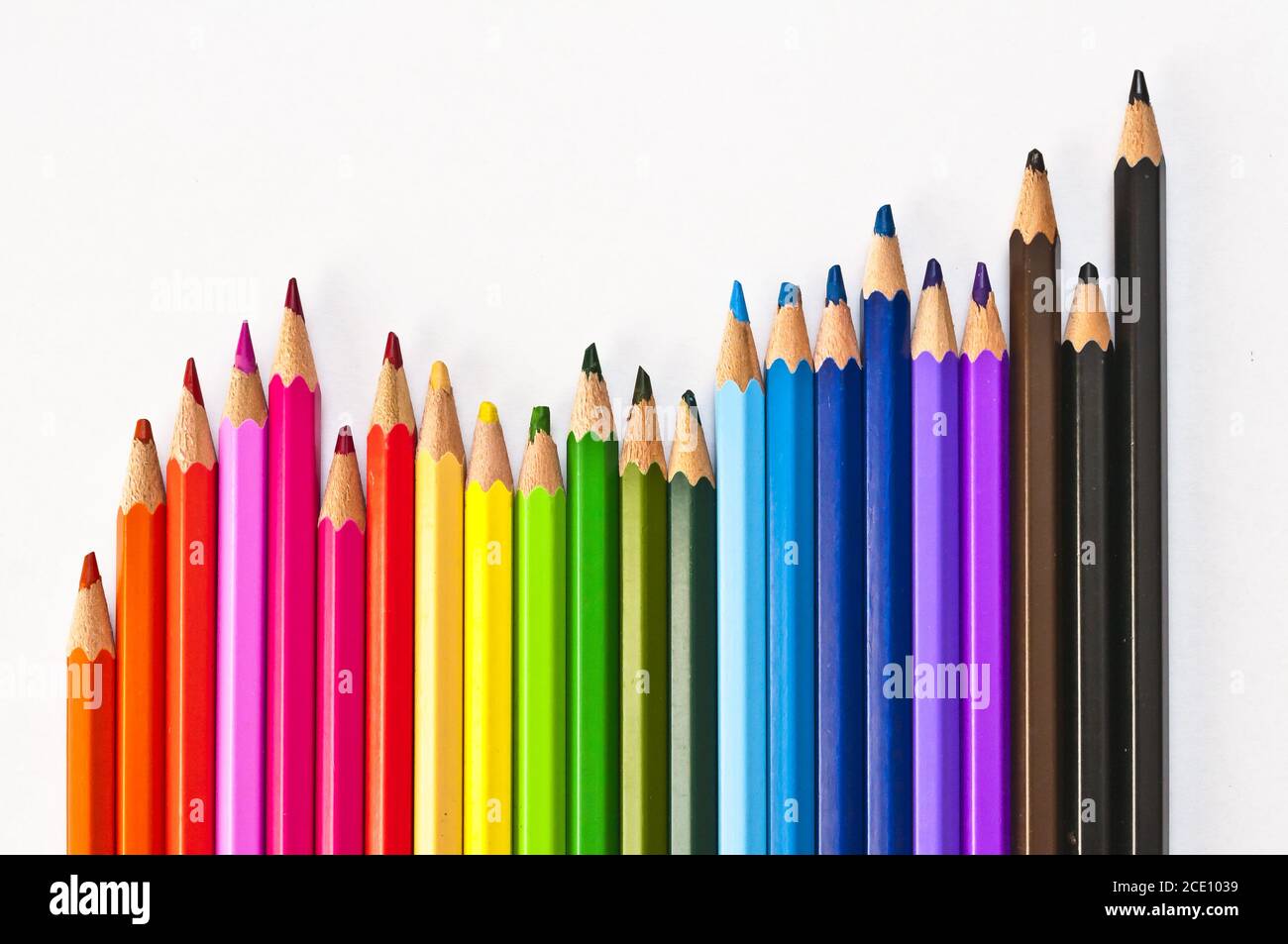 colored pencil Stock Photo